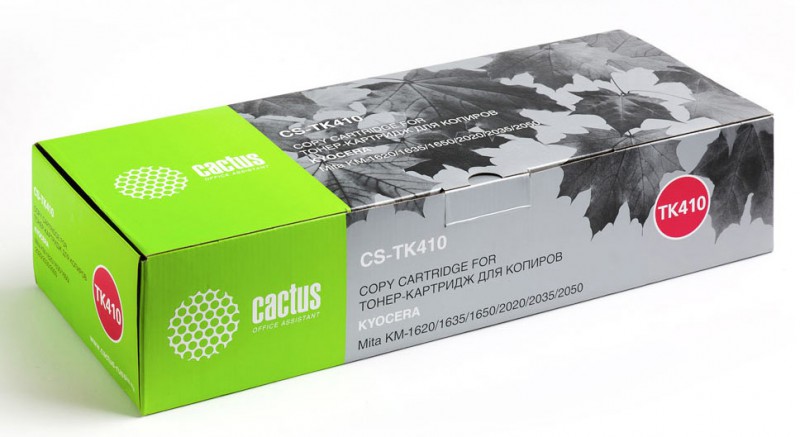 Картридж лазерный Cactus CS-TK410 черный (15000стр.) для Kyocera Mita FS 1620/1635/1650/2020/2035/2050