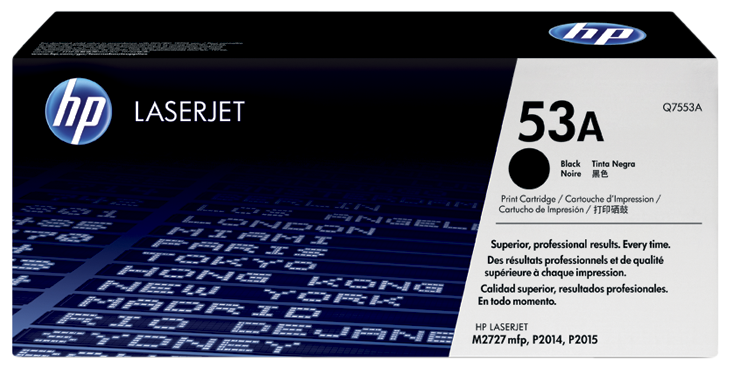 Картридж HP LJ P2015/2014/M2727, 3K, черный