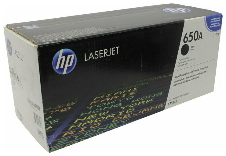 Картридж HP CE270A Color LJ CP5520/CP5525, 13,5К, черный
