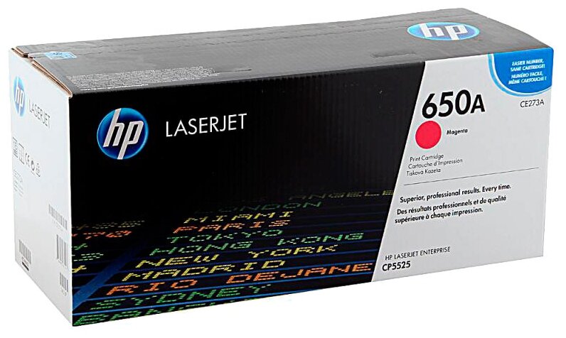 Картридж HP CE273A Color LJ CP5520/CP5525, 15К, пурпурный