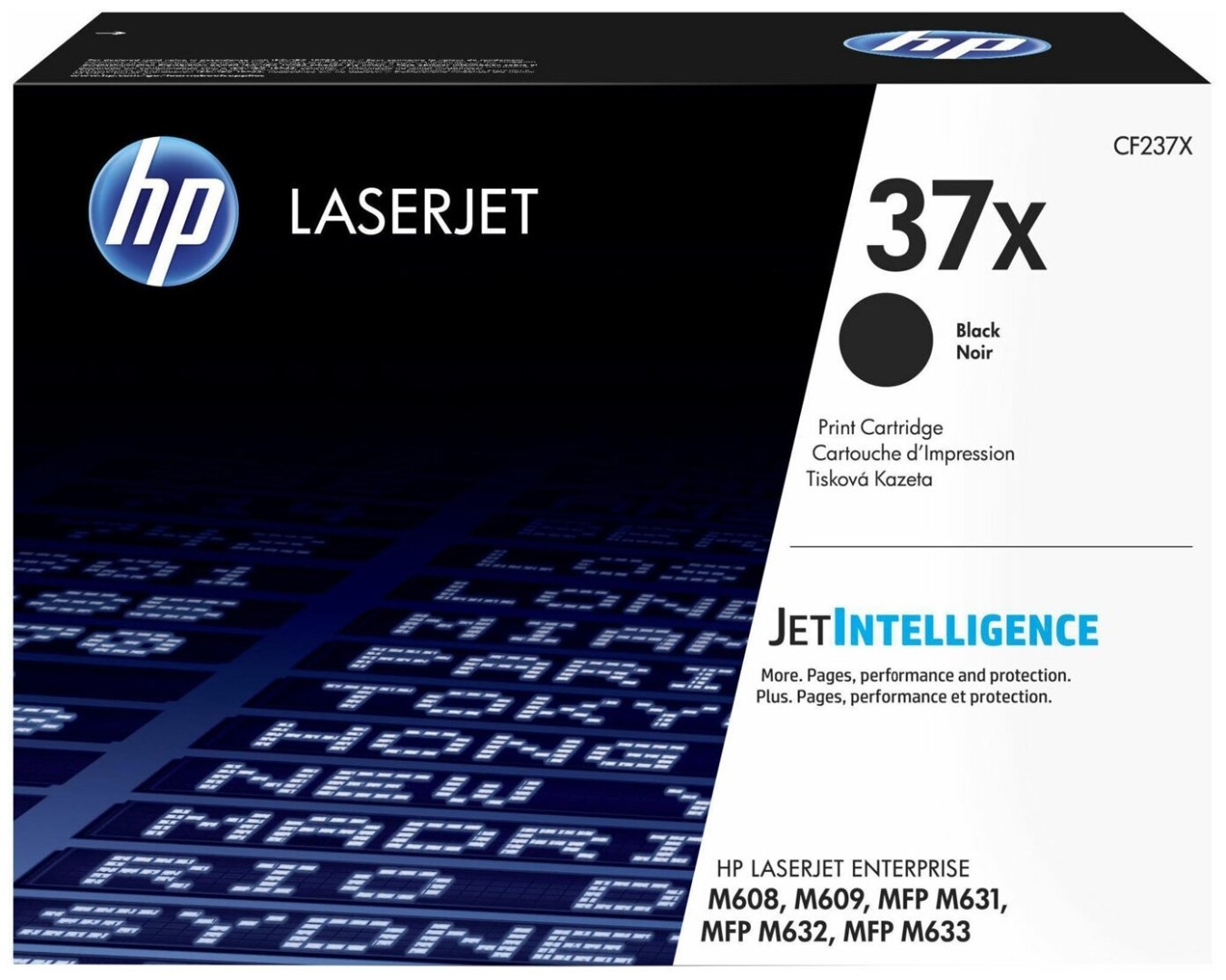 Картридж HP LaserJet Enterprise M609x, 25К, черный